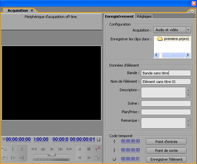 capture dialog box